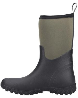 Cotswold Ladies Ashmead Neoprene Wellington Boots - Black