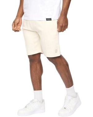Crosshatch Bardon Casual Shorts (Neutral) - Natural