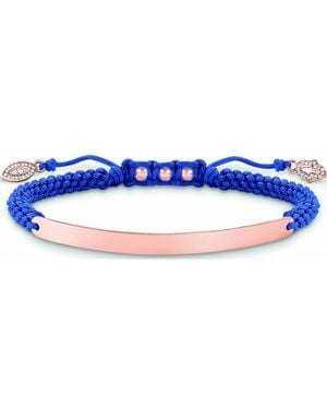 Thomas Sabo Lba0068-898-1-L21V Ladies Bracelet - Blue