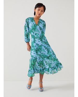 LK Bennett Eleanor Petite Dresses - Blue