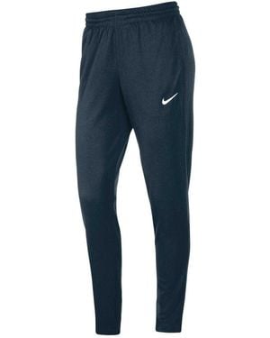 Nike Taps Toelopende Joggingbroek Voor (Obsidiaanzwart) - Blauw