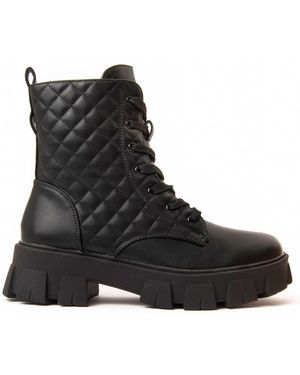 Montevita Platform Ankle Boot Marinne - Black