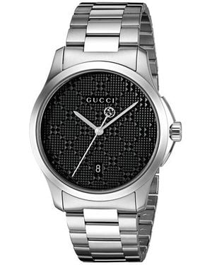 Gucci Ya126460 Horloge - Zwart