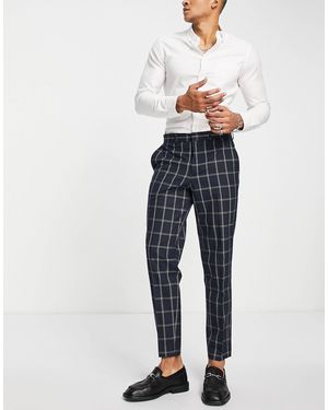 SELECTED Tapered Fit Smart Trousers - Blue