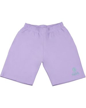 Superb Be Happy Rsc-S2108 Plain Sports Shorts - Purple