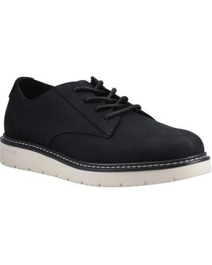 TOMS Navi Trvl Lite Leer Oxford Schoenen - Zwart
