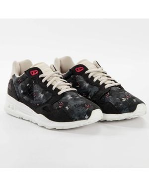 Le Coq Sportif R900 Winter Floral Trainers - Black