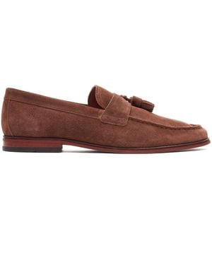 Base London Flint Loafer Shoes Leather - Brown