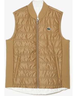 Lacoste Golf Gilet - Natural