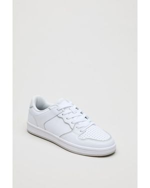 Ben Sherman Club Leather Trainers - White