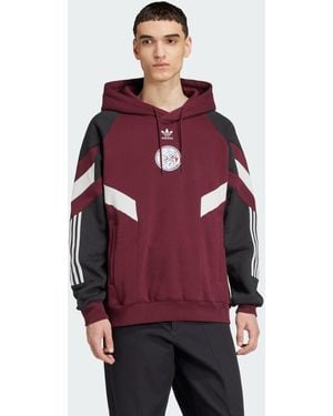 adidas Originals Ajax Amsterdam Originals Hoodie - Red