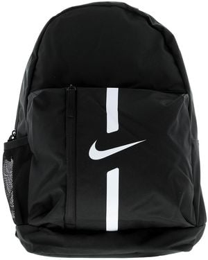Nike Backpack Zip Fastening Adjustable Straps Textile - Black