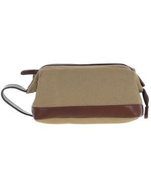 Ashwood Leather 'Lou' Real Wash Bag - Brown
