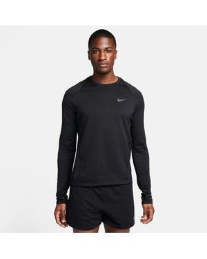 Nike Therma Fit Element Long Sleeve Crew Top - Black