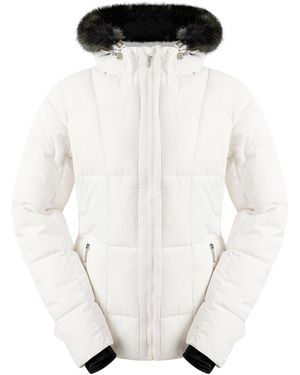 Dare 2b Ladies Glamourize Vi Ski Jacket Morn) - White