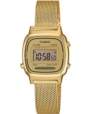 G-Shock Collection Retro Watch La670Wemy-9Ef Stainless Steel - Metallic