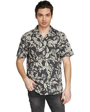 Only & Sons Regular Fit Floral Shirt - Metallic