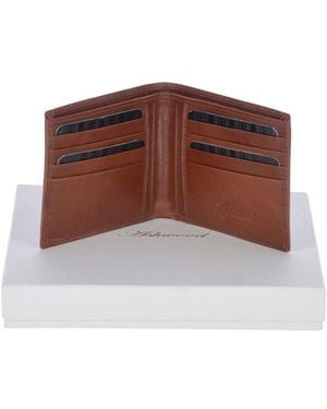 Ashwood Leather Vegetable Tanned Billfold Wallet With 8 Card Slots - Brown