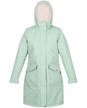 Regatta Ladies Logo Detail Romine Waterproof Parka - Green