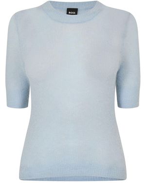 BOSS 10266994 01 T-Shirt - Blue