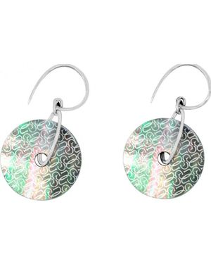 Gc Cwe90701 Ladies Earrings Sterling - Blue