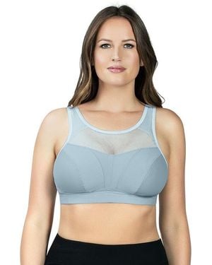 Parfait P5542 Active Wireless Unlined Sports Bra - Blue