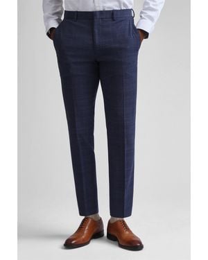 Ted Baker Slim Fit Suit Trousers - Blue