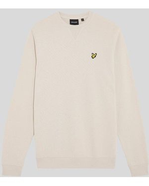 Lyle & Scott Crew Neck Sweatshirt - Natural