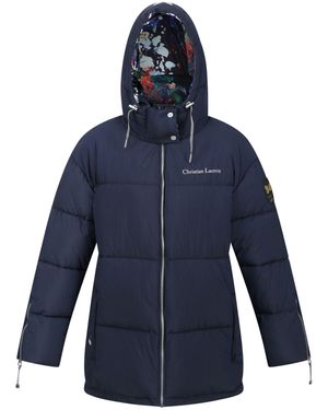 Regatta Ladies Christian Lacroix Gallican Baffled Padded Jacket - Blue
