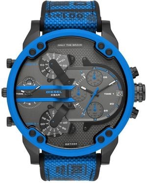 DIESEL Dz7434 Mr. Daddy 2.0 Chronograph Watch - Blue