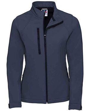 Russell Ladies 3 Layer Soft Shell Jacket (French) - Blue