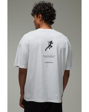 BoohooMAN Common Pace Oversized T-Shirt - Grey