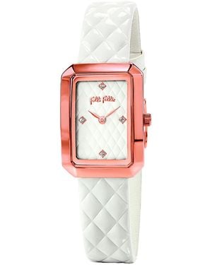 Folli Follie Ladies Watch Quartz Stainless Steel - White
