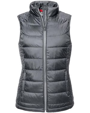 Russell Ladies Nano Padded Bodywarmer (Iron) - Grey