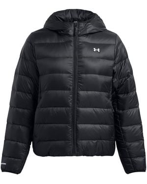 Under Armour Legend Down Hooded Jacket - Black