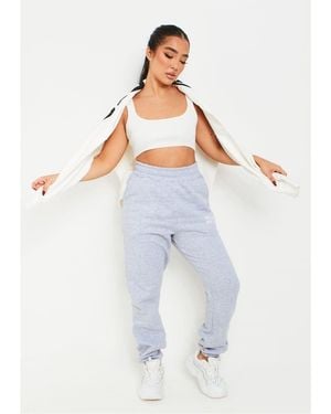 Missy Empire Missy Empire Cuffed Jogger - Blue