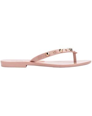 Melissa Harmonice Studs Ii Flip Flop - Pink