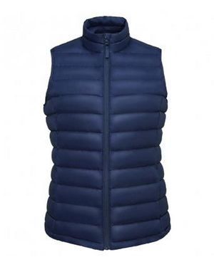 Sol's Ladies Wilson Lightweight Padded Bodywarmer (French) - Blue