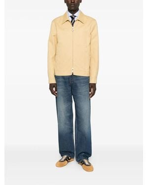 CASABLANCA Cotton Jacquard Blouson - Blue