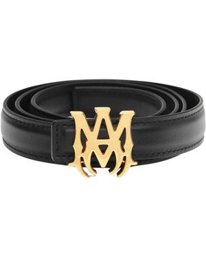 Amiri Ma Belt Leather - Black