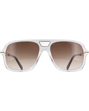 Marc Jacobs Aviator Crystal Gradient 415/S - Brown