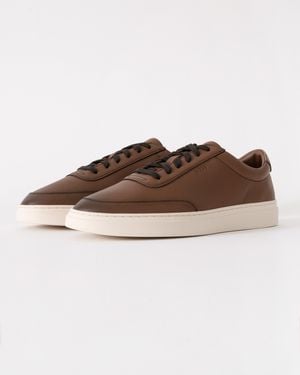 BOSS Casual Tennis Trainers - Brown