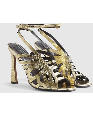 River Island Heels Butterfly Terry De Havilland Shoes Pu - Orange