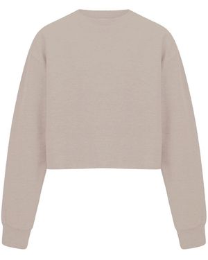 Miso Cropped Sweatshirt - Grey