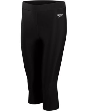 Speedo Ladies 3/4 Length Swimming Trousers - Black