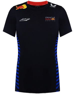 Castore Bull Racing Official Teamline Max Verstappen T-Shirt - Black