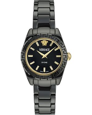 Versace Dv One Mini Watch Ve9F00124 Ceramic - Black