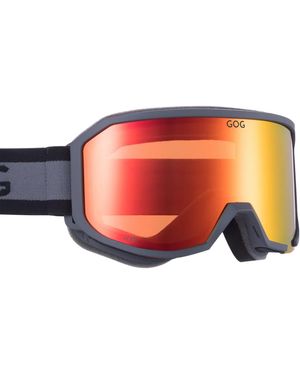 G.O.D Eyewear Zero Uv400 Ski Snowboard Goggles With Anti-Fog Hydrophobic Mirror Double Lens - Red