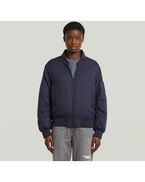 G-Star Bomber Padded Jacket - Blue