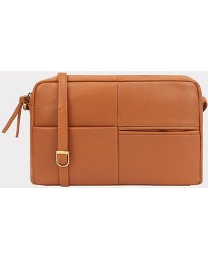 Lloyd Baker Batian Leather Cross Body Bag - Brown